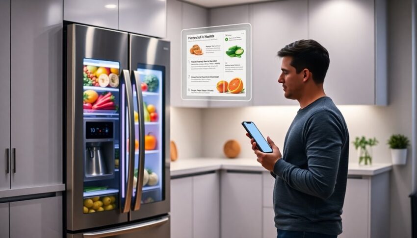 smart fridges news influence